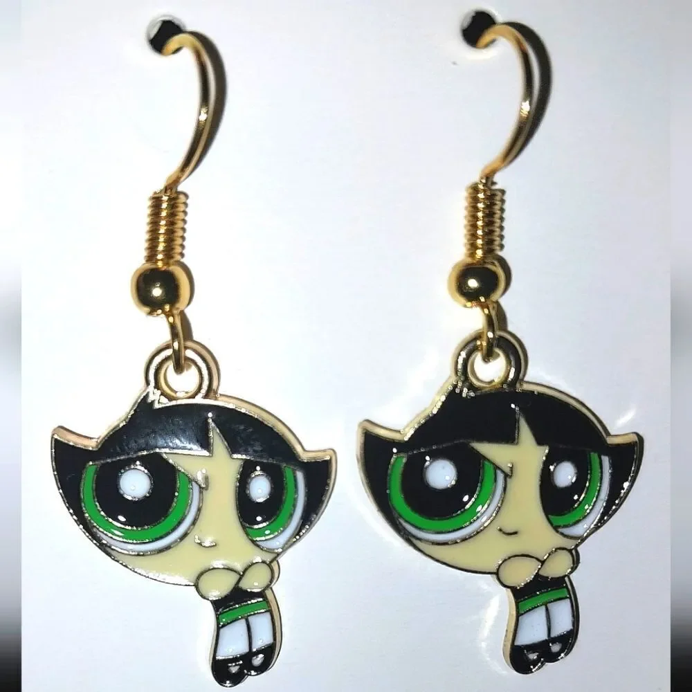 Super cute anime fashion earrings For Adults And Kids